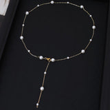 Collana Elegante con Perla del Cielo