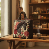 Borsa a Spalla Stallone Rosa Cremisi