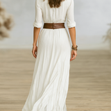 Clara | Women's Long Sleeve Maxi Dress
