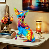 Lampada da Tavolo Chihuahua in Resina Vibrante