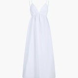 Edith | Women's Cotton Halter Maxi Dress