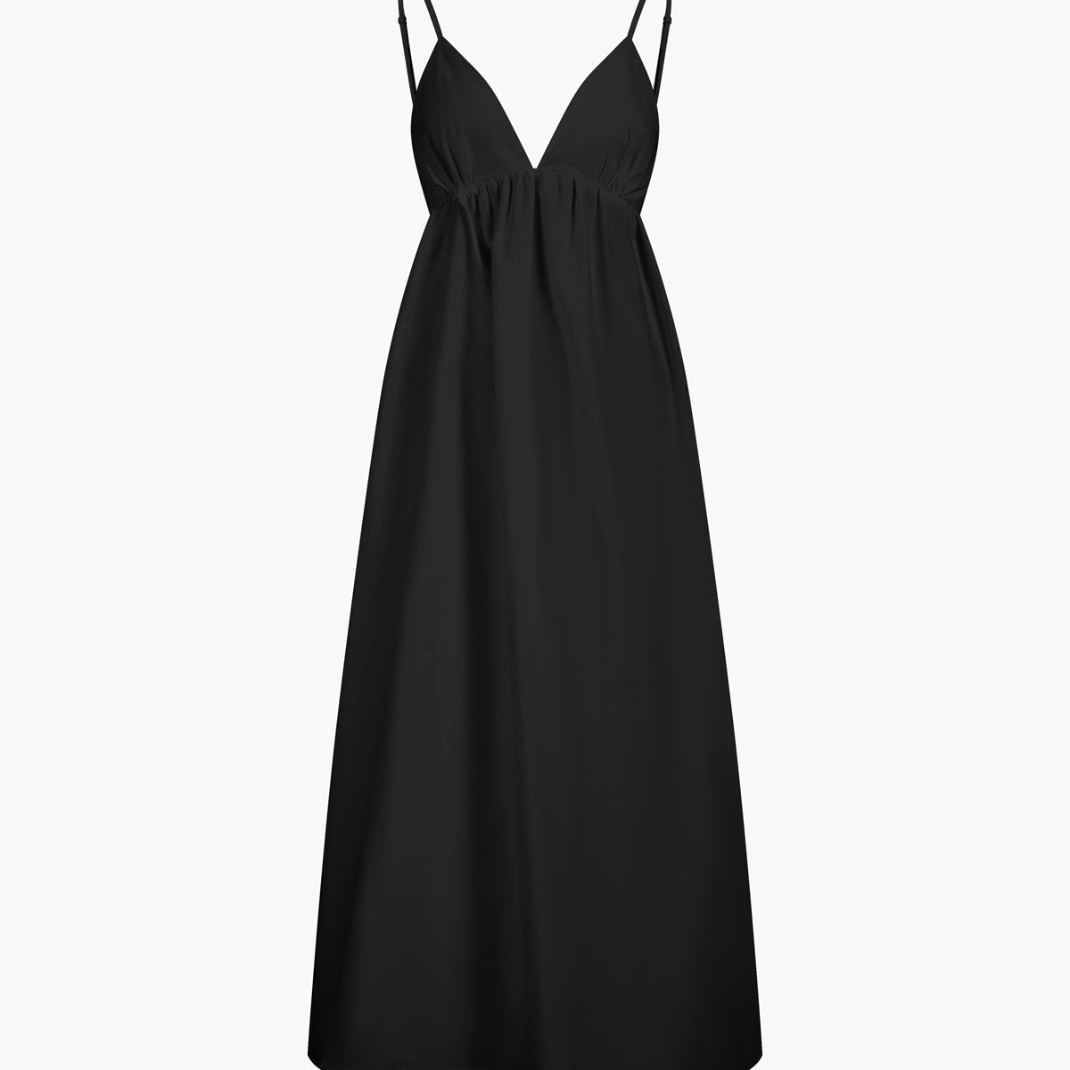 Edith | Women's Cotton Halter Maxi Dress