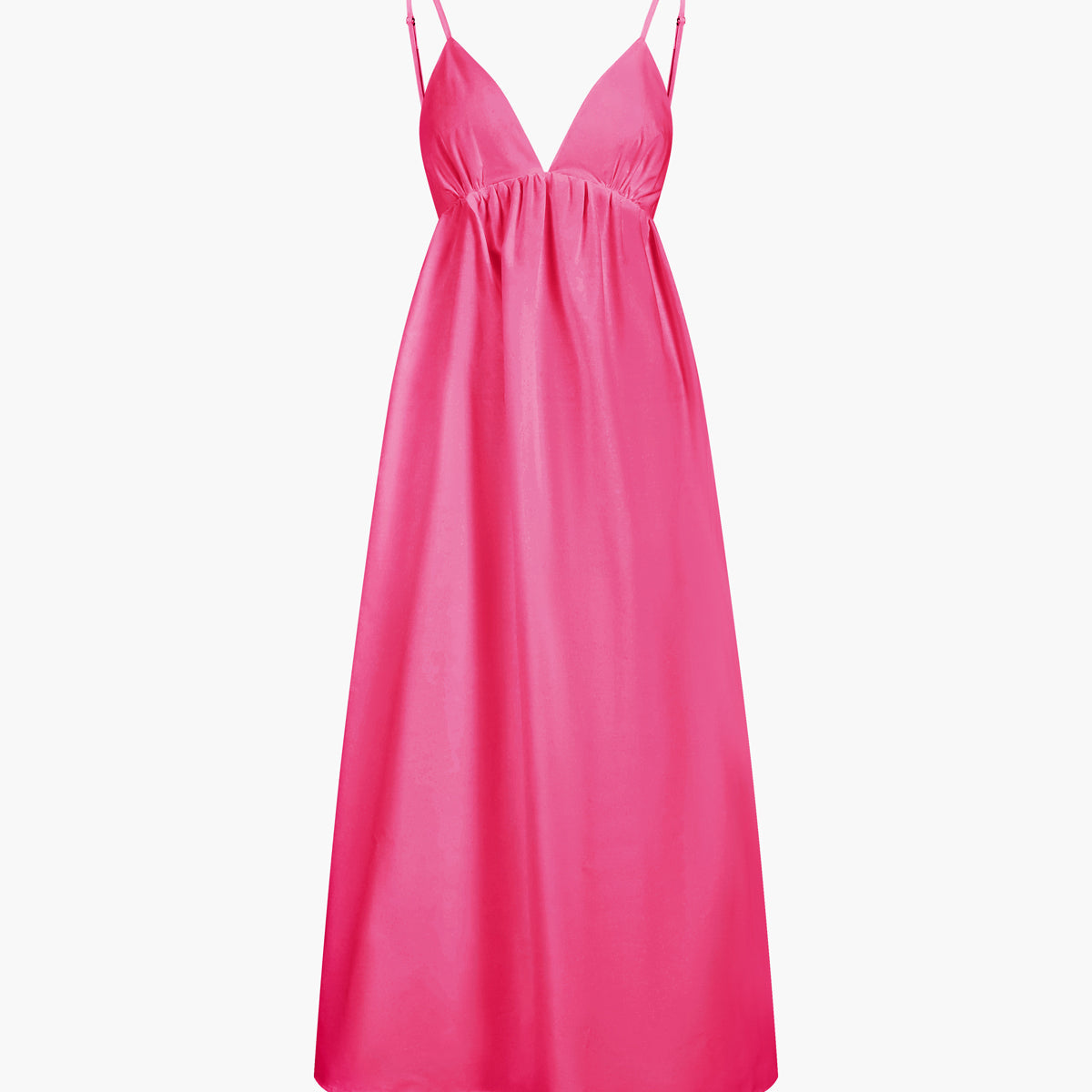 Edith | Women's Cotton Halter Maxi Dress