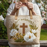 Borsa Tote Sacra Fatta a Mano