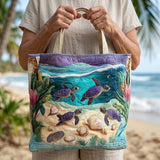 Borsa Tote Artigianale: Essenza della Laguna