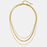 Collana Multi-Layered in Oro