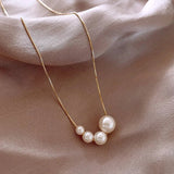 Collana con Cluster di Perle Magiche
