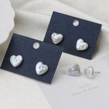 Orecchini a Cuore in Perla d'Acqua Dolce Premium