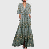 Madeleine | Women's Floral Wrap Maxi Dress