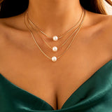 Collana Magica con Tre Perle