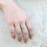 Shine - Anello in Argento Strato Vintage Oro